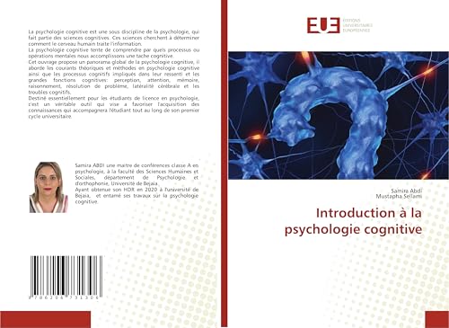 Introduction à la psychologie cognitive: DE von Éditions universitaires européennes