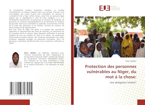 Protection des personnes vulnérables au Niger, du mot à la chose:: Une obligation limitée? von Éditions universitaires européennes
