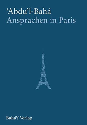 Ansprachen in Paris von Bahá´í-Verlag
