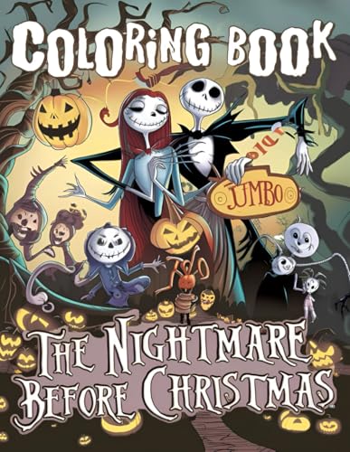 night's mare christmas coloring book: Perfect Present For Fan Who Loves Cartoon With Incredible Illustrations To RelaxAndUnwind von Independently published