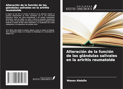 Alteración de la función de las glándulas salivales en la artritis reumatoide von Ediciones Nuestro Conocimiento
