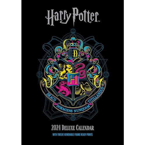 Official Harry Potter 2024 Special Edition Calendar: With Detachable Artwork For Framing