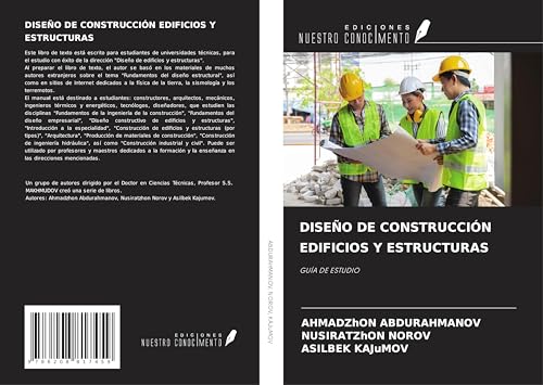 DISEÑO DE CONSTRUCCIÓN EDIFICIOS Y ESTRUCTURAS: GUÍA DE ESTUDIO von Ediciones Nuestro Conocimiento