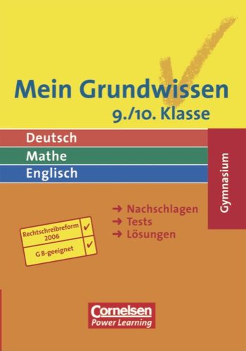 Mein Grundwissen - Gymnasium - Aktualisierte Ausgabe 2006: 9./10. Schuljahr - Schülerbuch