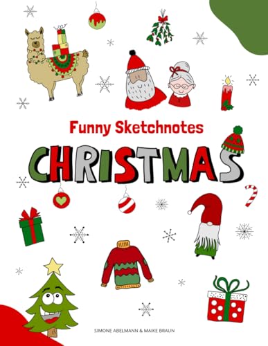 Funny Sketchnotes Christmas Workbook von 9783982596365