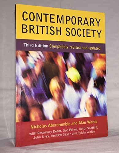 Contemporary British Society von Polity