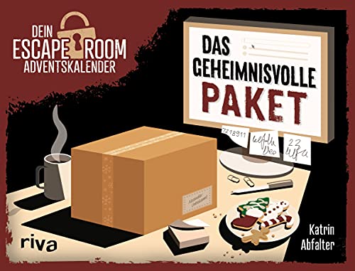 Dein Escape-Room-Adventskalender – Das geheimnisvolle Paket: 24 packende Rätsel in einem Escape-Krimi. Das perfekte Geschenk für Spielefans. Mit Seiten zum Auftrennen. Ab 12 Jahren von RIVA