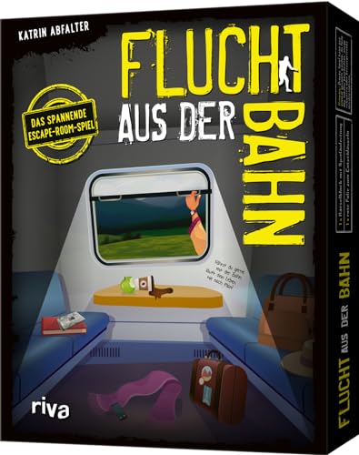 Flucht aus der Bahn: Das spannende Escape-Room-Spiel. Geschenk für Pendler, Reisende, Fans von Escape Room, Rätsel, Bahnsinn. Zum Geburtstag, Weihnachten, Spieleabend. Ab 12 J. Flucht aus der Bahn: Das spannende Escape-Room-Spiel. Geschenk für Pendler, Reisende, Fans von Escape Room, Rätsel, Bahnsinn. Zum Geburtstag, Weihnachten, Spieleabend. Ab 12 J.