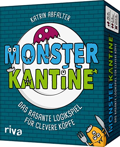 Monsterkantine: Das rasante Logikspiel für clevere Köpfe. Das perfekte Geschenk für Kinder ab 12 Jahren – ideal für Weihnachten, Geburtstag oder zwischendurch von RIVA