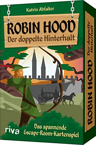 Robin Hood – Der doppelte Hinterhalt: Das spannende Escape-Room-Kartenspiel. Das perfekte Geschenk für alle Rätsel-Fans. Im handlichen Format ideal für unterwegs. Ab 12 Jahren von Riva