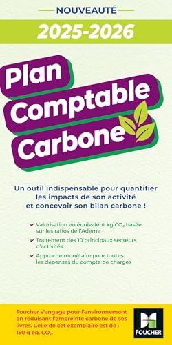 Plan comptable carbone 2025-2026: réaliser facilement son bilan carbone Plan comptable carbone 2025-2026: réaliser facilement son bilan carbone von FOUCHER