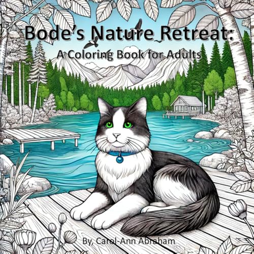 Bode's Nature Retreat: A Coloring Book for Adults (Coloring with Bode) von Independently published