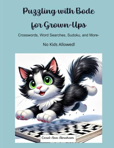 Puzzling with Bode for Grown Ups!: Word Searches, Crosswords, Sudoku & More for Adults von Independently published