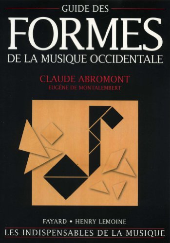 Guide des formes de la musique occidentale von Lemoine