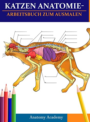 Katzen AnatomieArbeitsbuch zum Ausmalen: Unglaublich detaillierter Selbsttest Katzen Anatomie-Arbeitsbuch zum Ausmalen Perfektes Geschenk für Tiermedizinstudenten, Katzenliebhaber & Erwachsene Katzen AnatomieArbeitsbuch zum Ausmalen: Unglaublich detaillierter Selbsttest Katzen Anatomie-Arbeitsbuch zum Ausmalen Perfektes Geschenk für Tiermedizinstudenten, Katzenliebhaber & Erwachsene von Muze Publishing