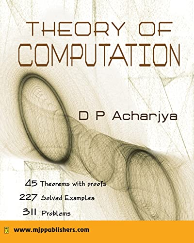 Theory of Computation von Mjp Publishers