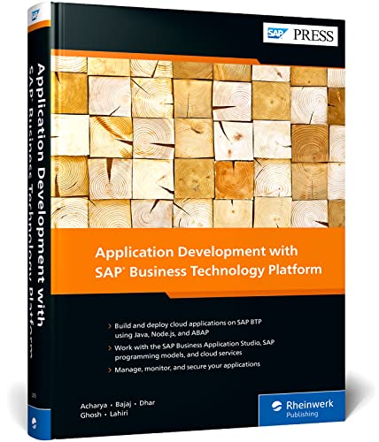 Application Development with SAP Business Technology Platform (SAP PRESS: englisch)