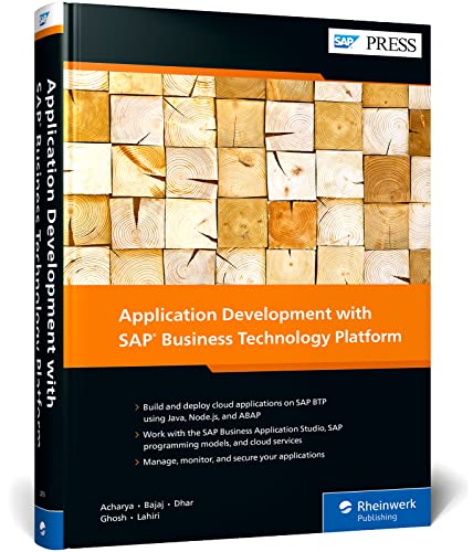 Application Development with SAP Business Technology Platform (SAP PRESS: englisch) von SAP Press