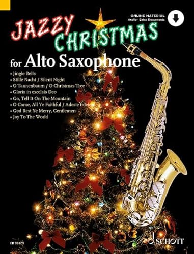 Jazzy Christmas for Alto Saxophone: Alt-Saxophon; Klavier ad libitum. (Umrüster-Konsolidierung) von Schott Music