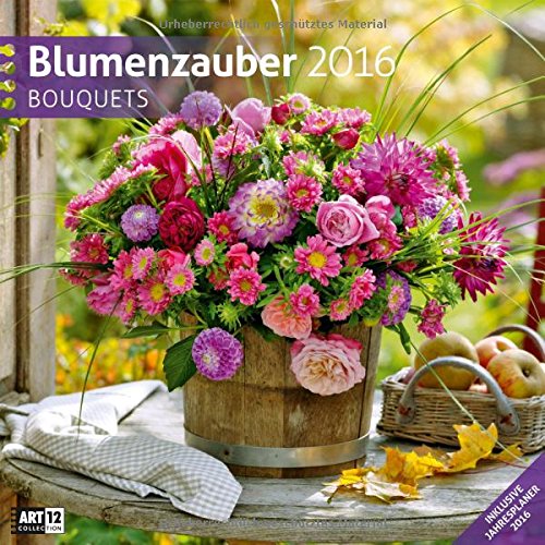 Blumenzauber 30 x 30 cm 2016 von Ackermann Kunstverlag