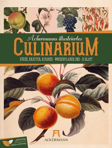 Culinarium - Wochenplaner Kalender 2025, Wandkalender im Hochformat (25x33 cm) - Botanische Illustrationen im Stil von Merian/Redouté, Wochenkalender Culinarium - Wochenplaner Kalender 2025, Wandkalender im Hochformat (25x33 cm) - Botanische Illustrationen im Stil von Merian/Redouté, Wochenkalender