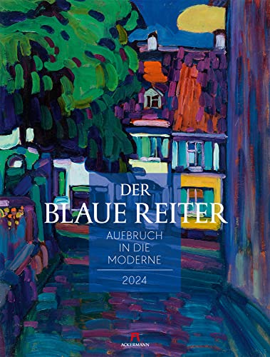 Der Blaue Reiter Kalender 2024, Wandkalender im Hochformat (50x66 cm) - Kunstkalender (Expressionismus)