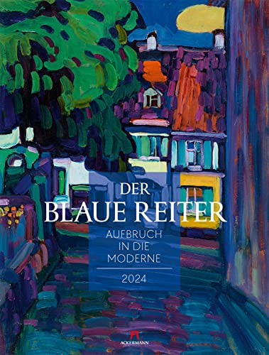 Der Blaue Reiter Kalender 2024, Wandkalender im Hochformat (50x66 cm) - Kunstkalender (Expressionismus)