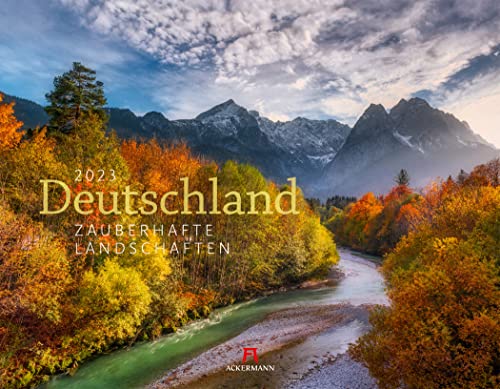 Deutschland - Zauberhafte Landschaften Kalender 2023, Wandkalender im Querformat (54x42 cm) - Landschaftskalender / Naturkalender von Ackermann Kunstverlag