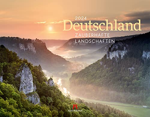 Deutschland - Zauberhafte Landschaften Kalender 2024, Wandkalender im Querformat (54x42 cm) - Landschaftskalender / Naturkalender