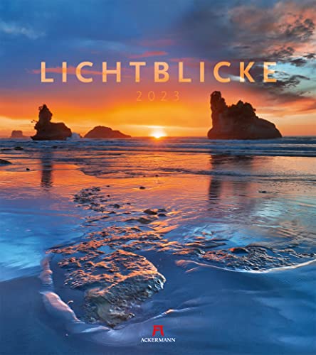 Lichtblicke Kalender 2023, Wandkalender im Hochformat (48x54 cm) - Inspirationskalender / Landschaftskalender