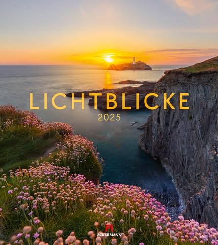 Lichtblicke Kalender 2025, Wandkalender im Hochformat (48x54 cm) - Inspirationskalender / Landschaftskalender