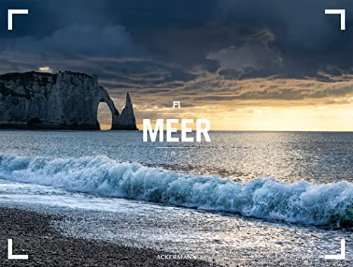 Meer - Ackermann Gallery Kalender 2023, Wandkalender im Querformat (66x50 cm) - Großformat-Kalender / Hochwertiger Panorama-Kalender Küste und Strand von Ackermann Kunstverlag