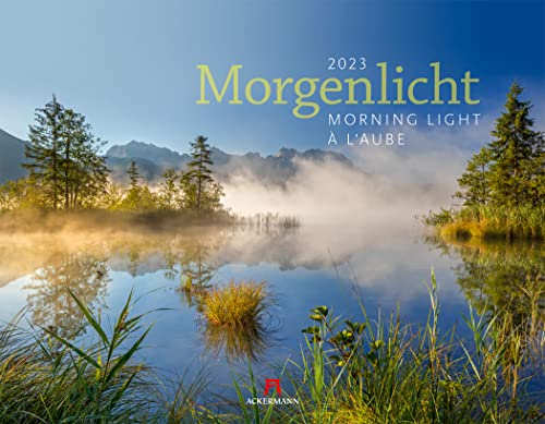 Morgenlicht Kalender 2023, Wandkalender im Querformat (54x42 cm) - Inspirationskalender / Landschaftskalender von Ackermann Kunstverlag