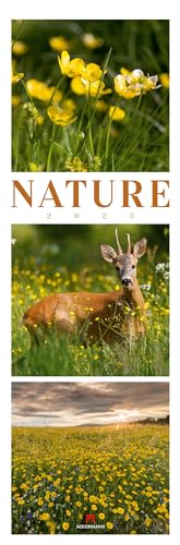 Nature Kalender 2025, Triplet-Wandkalender im Hochformat (33x100 cm) - Inspirationskalender / Naturkalender von Ackermann Kunstverlag