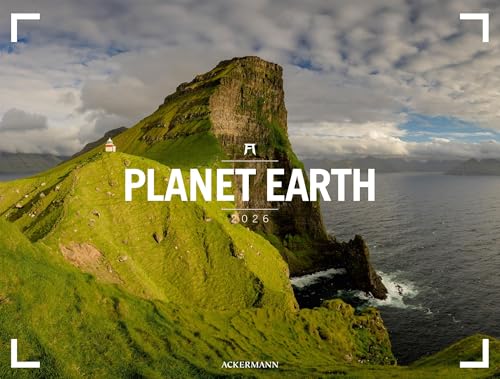 Planet Earth Gallery Kalender 2026 | Bildgewaltiger Landschaftskalender im großen Querformat (66x50 cm) | Natur-Fotografie im Großformat von "Ackermann Kunstverlag"