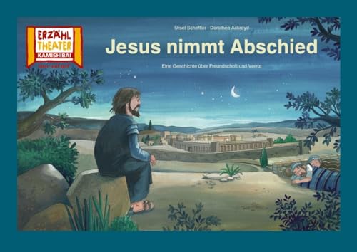 Jesus nimmt Abschied / Kamishibai Bildkarten: 7 Bildkarten für das Erzähltheater von Hase und Igel Verlag
