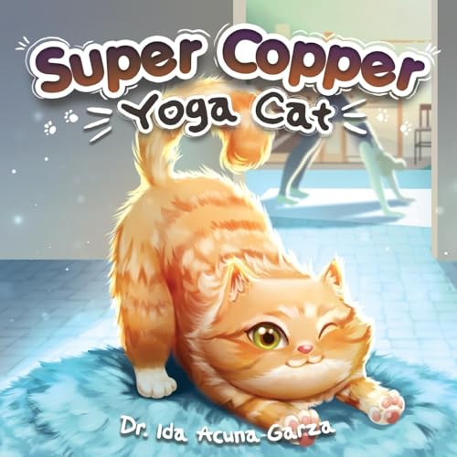 Super Copper-Yoga Cat von WP Lighthouse