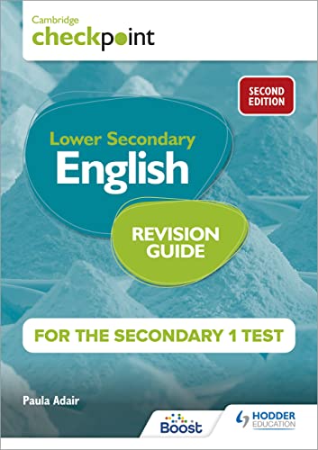 Cambridge Checkpoint Lower Secondary English Revision Guide for the Secondary 1 Test 2nd edition: Hodder Education Group von Hodder Education