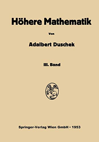 Vorlesungen Über Höhere Mathematik von Springer
