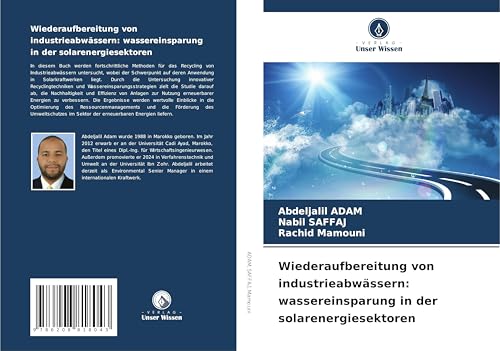 Wiederaufbereitung von industrieabwässern: wassereinsparung in der solarenergiesektoren von Verlag Unser Wissen