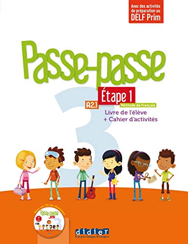 Livre de l'eleve + cahier d'activites + CD mp3 A2.1 Etape 1: DID.PASSE-PASSE von Didier