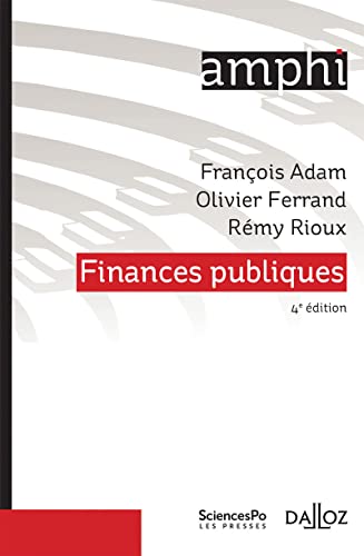 Finances publiques. 4e éd. von DALLOZ