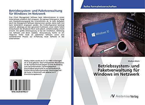Betriebssystem- und Paketverwaltung für Windows im Netzwerk von VDM Verlag