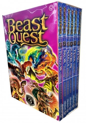 Beast Quest Box Set Series 3 The Dark Realm 6 Books Collection Set (Books 13-18) von Orchard