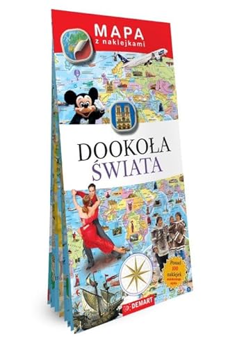 Mapy z naklejkami. Dookoła świata Mapy z naklejkami. Dookoła świata von Demart