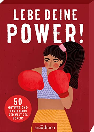 Lebe deine Power!: 50 Motivationskarten aus der Welt des Boxens | Mit Selbstbewusstsein-Tipps und starken Quotes von arsEdition
