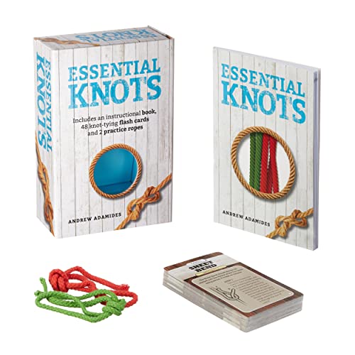 Essential Knots Kit: Includes Instructional Book, 48 Knot Tying Flash Cards and 2 Practice Ropes (Arcturus Leisure Kits) von Arcturus Publishing Ltd