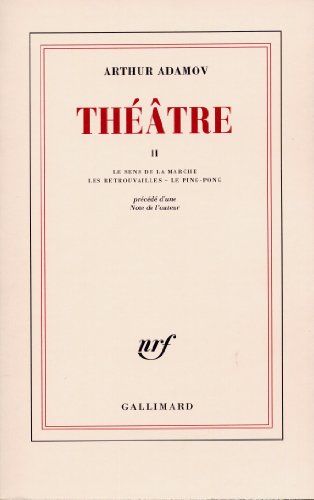 Théâtre (2): Tome 2 von GALLIMARD