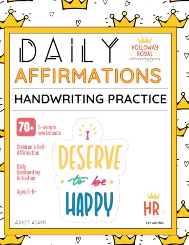 Holloway Royal: Daily Affirmations: Handwriting Practice von Independently published