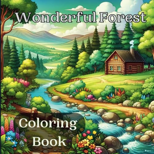 Wonderful Forest Coloring Book von Independently published